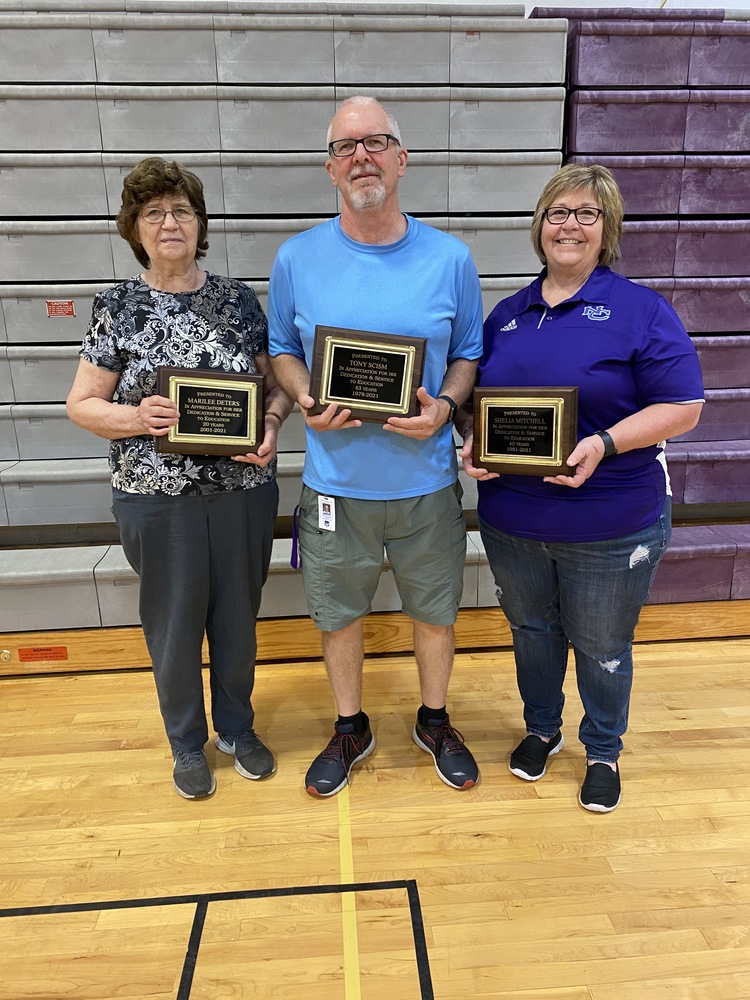 USD #115 Retirees for 20-21 School Year