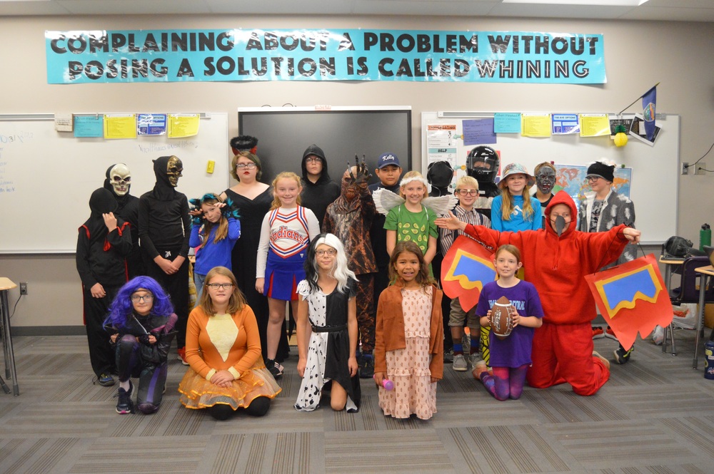 Halloween Class Picture