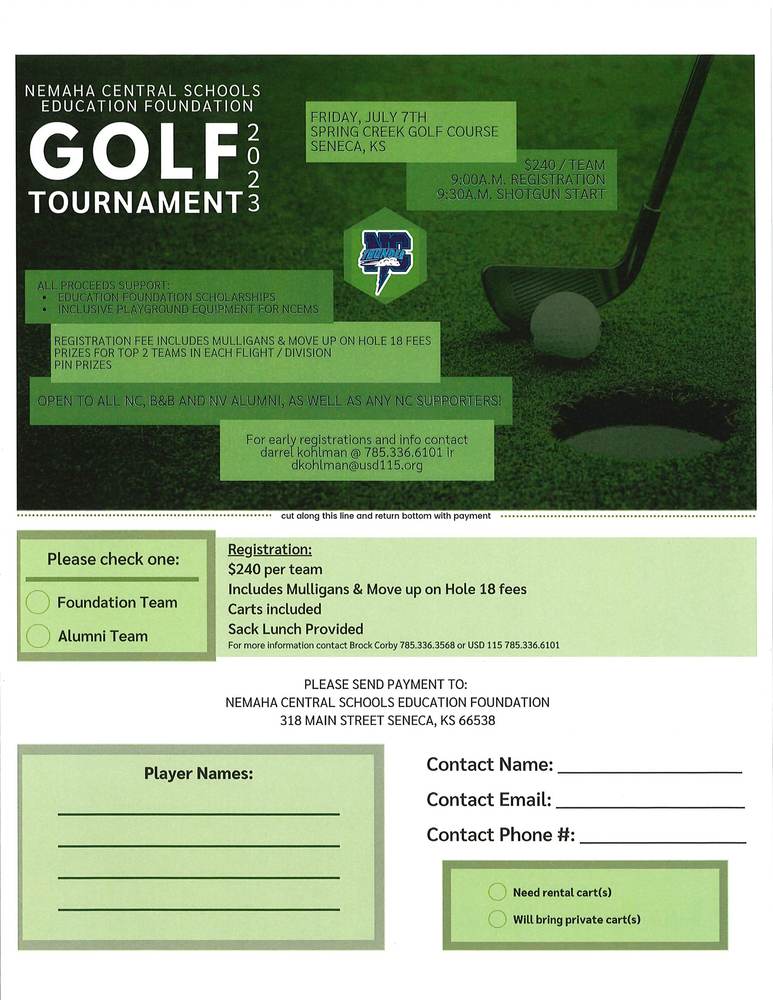 NC Education Foundation Golf Tournament
