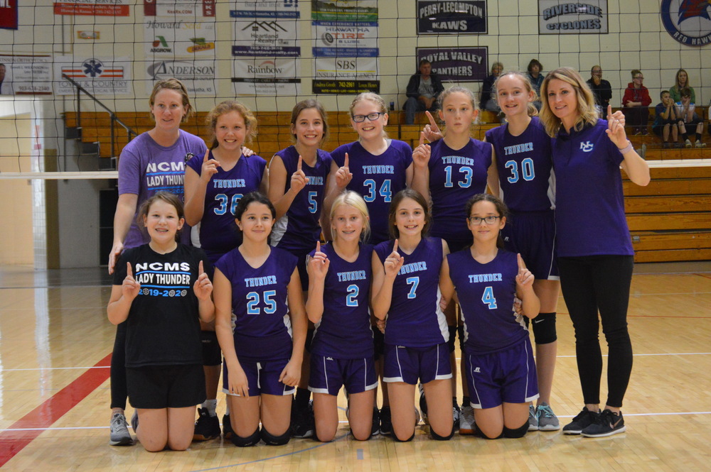 NCMS 7th Grade Volleyball Champs