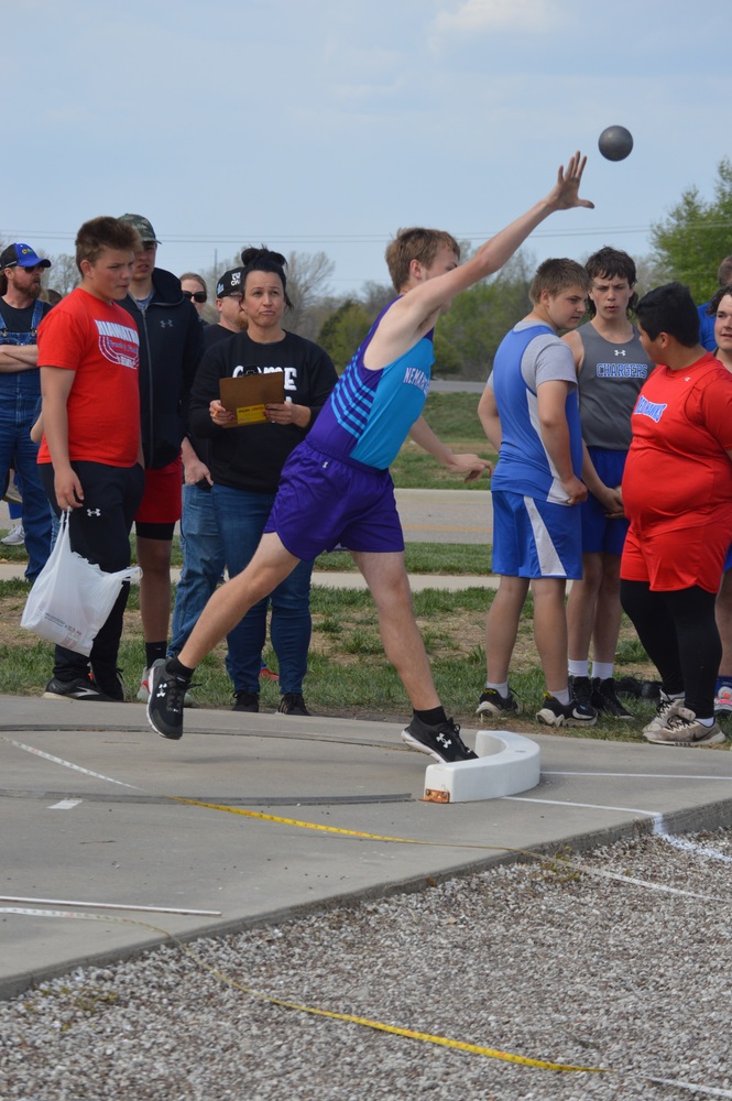 NCMS Track Team Host Home Meet Nemaha Central Elementary and Middle