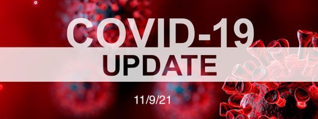 COVID 19 update 11/9/2021