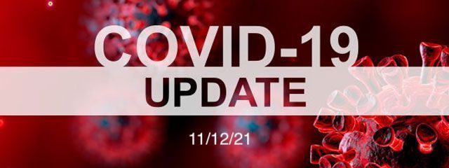 COVID 19 update 11/12/2021