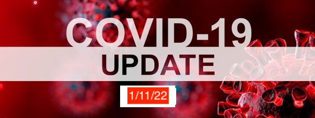 COVID 19 update 1/11/2022