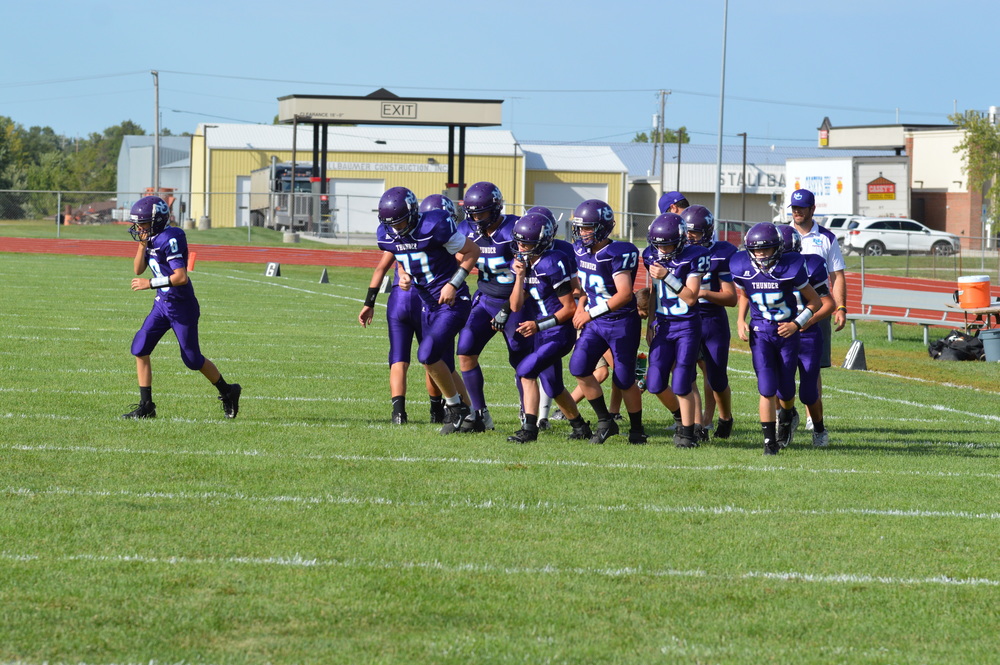 NCMS Football Team Defeats Nemaha Central Elementary
