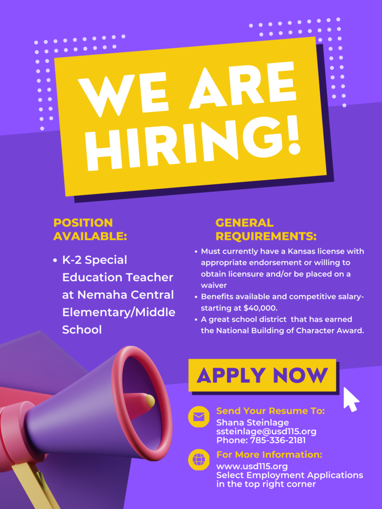 WE ARE HIRING!