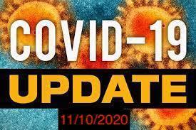 COVID 19 update 11/10/2020