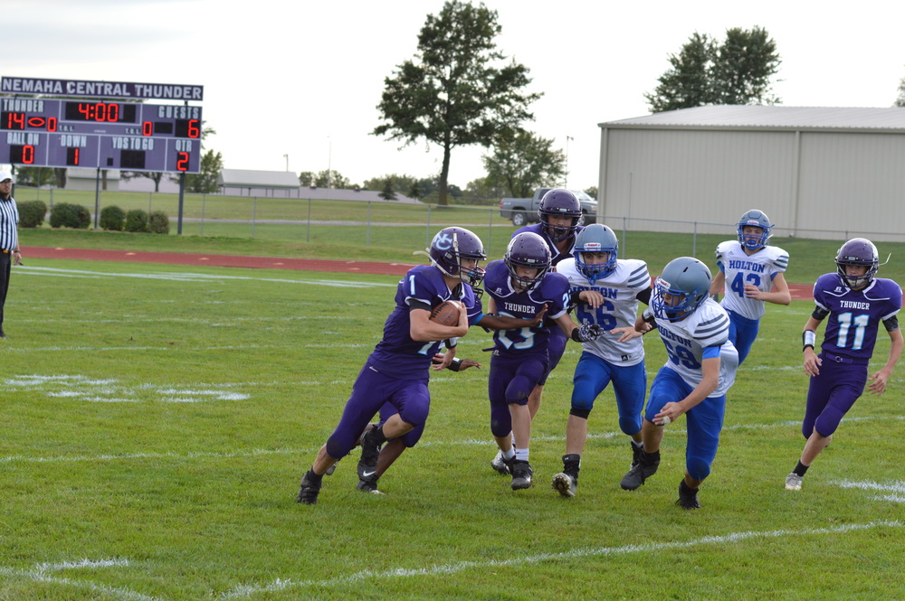 NCMS Football Roll Over the Wildcats