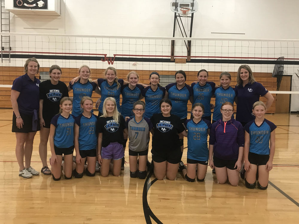 Ncms 7th Grade Volleyball Big 7 Tournament Nemaha Central Elementary