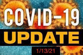 COVID 19 update 1/13/2021