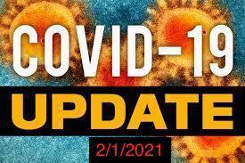 COVID 19 update 2/1/2021