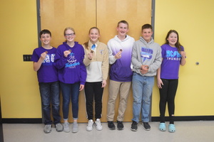 NCMS Competes at Big 7 Scholars' Bowl Meet