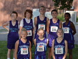 The NCMS Cross Country Team Started off the Season in Marysville