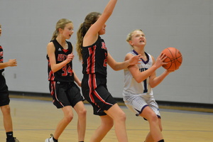 NCMS Thunder Girls Get Clean Sweep