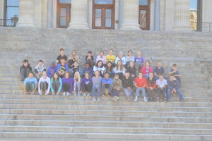 NCMS 7th Grade Field Trip to the Topeka State Capitol Building