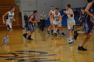 NCMS Boys Basketball Teams Face off Against Sabetha