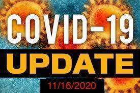 COVID 19 Update 11/16/2020 and Changes to Second Semester Calendar