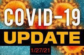 COVID 19 update 1/27/2021
