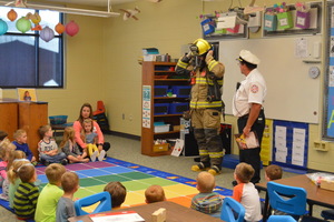 The Seneca Fire Department Visits NCES