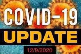 COVID 19 update 12/9/2020