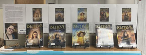 LOCAL AUTHOR DONATES HER BOOKS TO NCHS LIBRARY