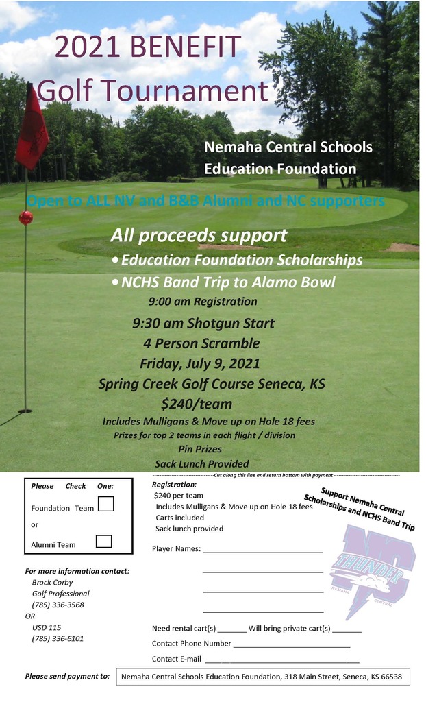 NC Ed Foundation Golf Tournament