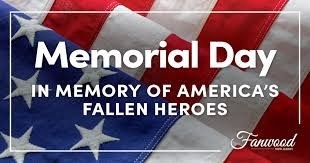 Memorial Day in memory of America’s fallen heroes 
