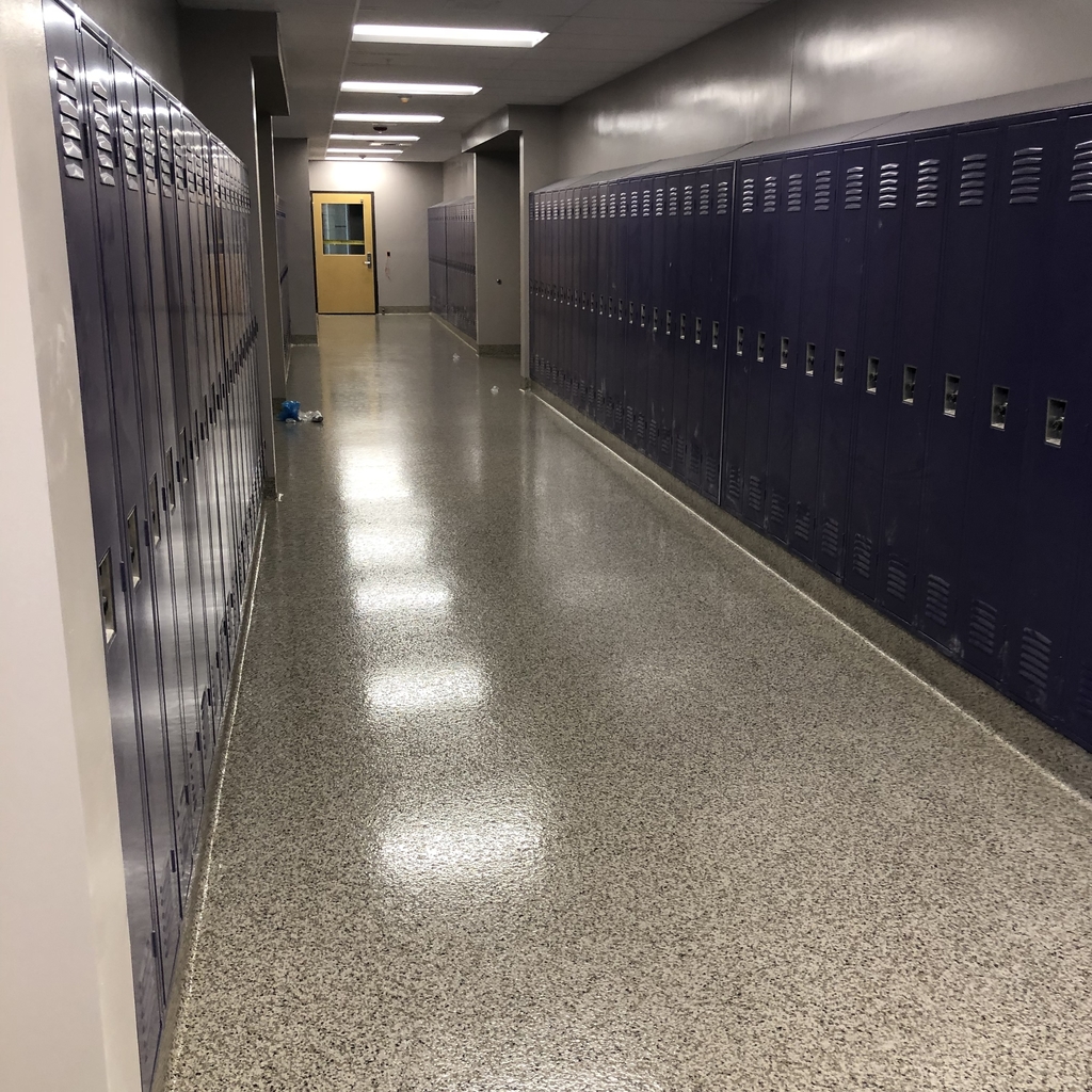 Hallway of new addition 