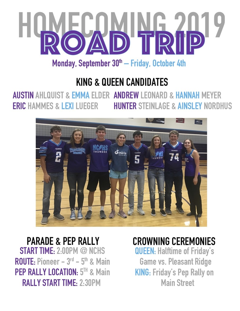 Homecoming Flyer 2019