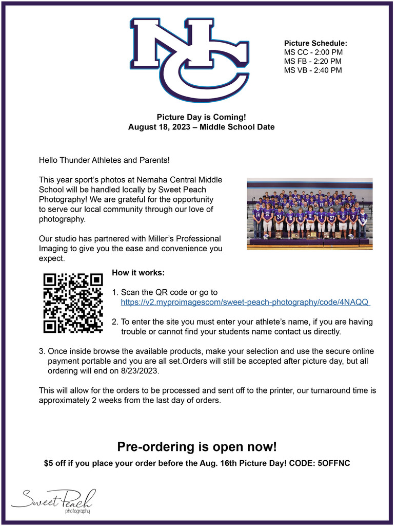 NCMS Sports Picture Information!